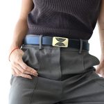 Black Classic Leather belt - Image 4