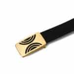 Black Classic Leather belt - Image 4