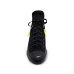 Black Silicone Shoelace with Yellow tips - Image 4