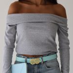 Infinity Silicone belt with golden buckle - Image 4
