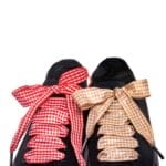 Brown Checkered Shoelace - Image 4