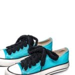 Black Fuzzy Shoelace - Image 4