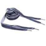 Gray Velvet Shoelace - Image 3