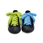 Sky Blue Fuzzy Shoelace - Image 5