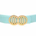 Infinity Silicone belt with golden buckle - Image 2