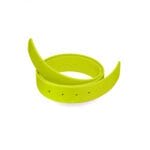 Neon Yellow Infinity Silicone belt strap