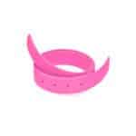 Infinity Silicone belt strap - Neon pink