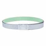 Silver Classic Leather belt