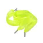 Neon Yellow Organza Ribbon Shoelace - Image 3