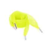 Neon Yellow Organza Ribbon Shoelace - Image 2