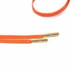 Orange Leather Shoelace - Image 2