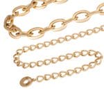 Golden Oval Charmlink chain belt - Image 6