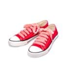 Peach Velvet Shoelace - Image 6