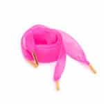 Pink Organza Ribbon Shoelace - Image 2