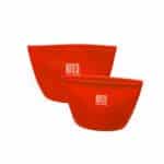 Red Cosmetic bag L - Image 4