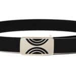 Black Classic Leather belt - Image 2
