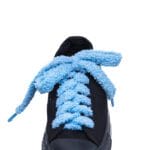 Sky Blue Fuzzy Shoelace - Image 3