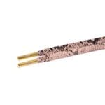 Printed Leather Shoelace - Image 2