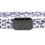 Elastic belt - White Leopard Print - Image 3