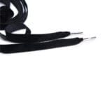 Black Velvet Shoelace - Image 3