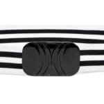 Elastic belt -  White Stripes - Image 3