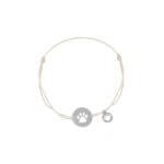MIMO Bracelet with “Always with me” Symbol- Silver