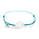 MIMO Bracelet with The Keeper of Wealth Symbol - Silver - Image 2