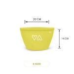 Butter Yellow Cosmetic bag S - Image 3