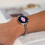 Bracelet with replaceable Lip Balm and Mirror - Image 3