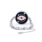 Bracelet with replaceable Lip Balm and Mirror