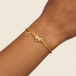 MIMO Bracelet with Luck Symbol - Golden - Image 3