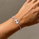 MIMO Bracelet with Luck Symbol - Silver - Image 3