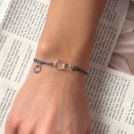 MIMO Bracelet with Infinity Symbol - Silver - Image 3