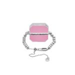 Bracelet with replaceable Lip Balm,brush and mirror