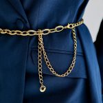 Golden Oval Charmlink chain belt - Image 4