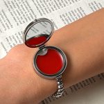 Bracelet with replaceable Lip Balm and Mirror - Image 4