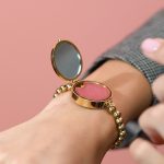 Bracelet with replaceable Lip Balm and Mirror - Image 4